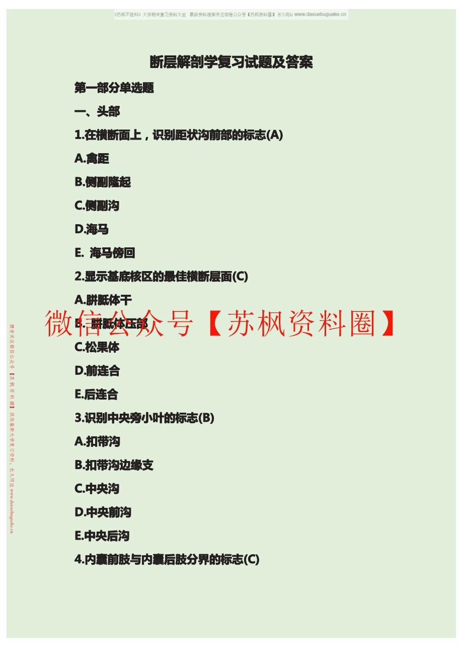 断层解剖学